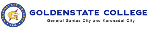 goldenstate college gensan|golden tate college.